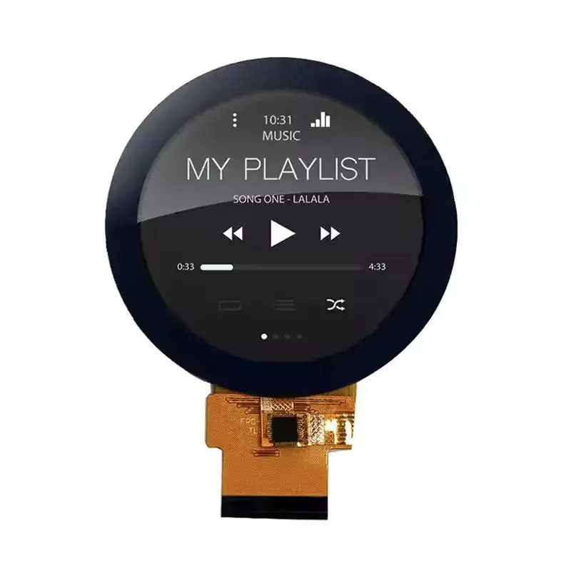 ¿Cuáles son las aplicaciones de un Módulo LCD TFT Redondo?