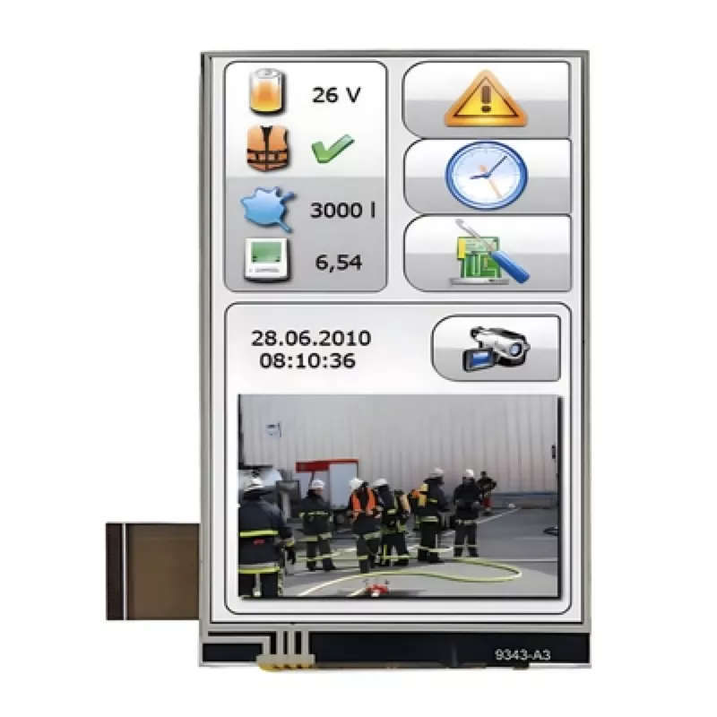 3.97 '' 480x800 Resistive Touch IPS TFT Módulo