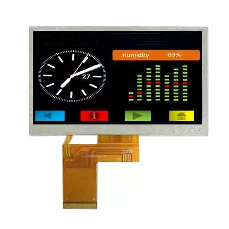 Módulo TFT de 4.3 pulgadas de ancho de ancho