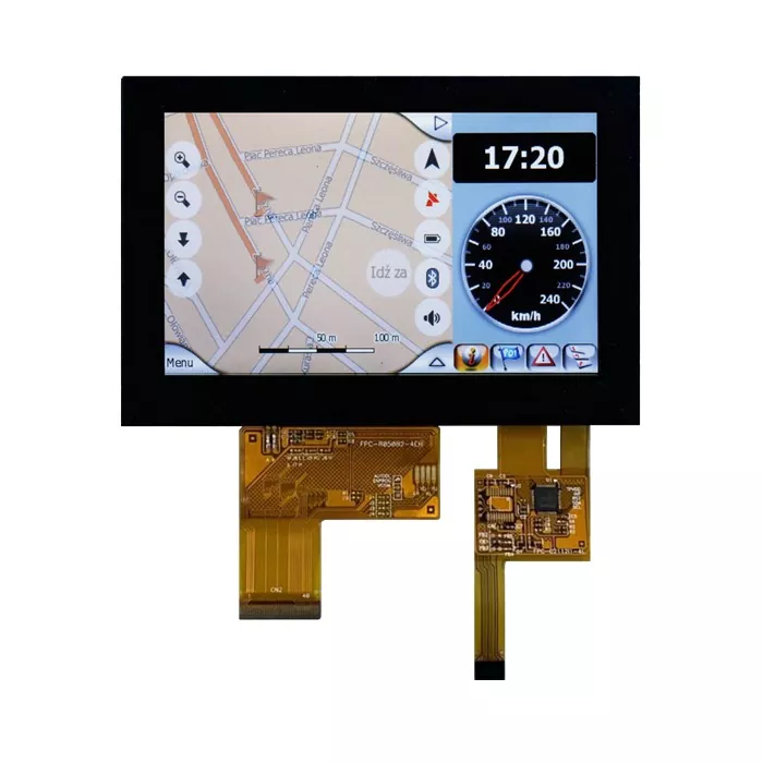 Módulo TFT transflectivo de 5 pulgadas 800x480