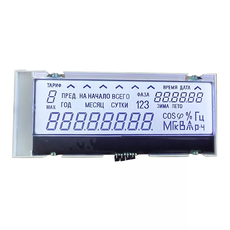 Módulo LCD del segmento transflectivo
